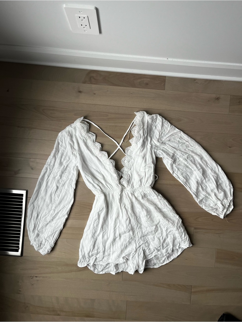 White Romper - Fashion Nova
